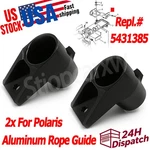 2X Aluminum Pull Rope Guide For Polaris Snowmobile 440 500 650 5431385 Cnc Black New. Price: $20.99.
