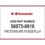 Kawasaki Pattern,rr Fender,lh 56075-0616 Oem New. Price: $38.13.