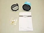 Faria 4" Black Euro Gauge Blank 32861, TC9640 New. Price: $18.00.