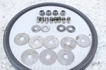 1995 Polaris Motor Mount Bolts, Nuts, Washers 7515361 7542725 Used. Price: $19.00.