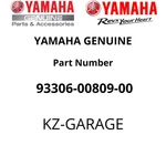 Yamaha Genuine Bearing 93306-00809-00 New. Price: $72.42.