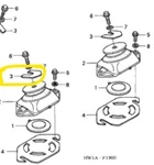Honda Aquatrax R-12 F-12X F-15X Motor Mount Shim 50202-HW1-680 Qty New. Price: $24.99.