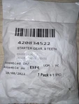 Seadoo / Ski Starter Gear, 9 Tooth 420834522 Fitment Below New. Price: $29.99.