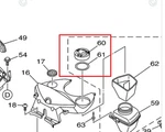 Yamaha Fx Sho Case Cap Cover F1X-U591C-01-00 F1X-U591D-02-00 Used. Price: $27.95.