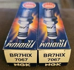 2 Ngk Spark Plugs BR7HIX 7067 Iridium New Original Packaging. Price: $15.00.