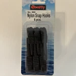 Scotty Nylon Snap Hook Black 6-PK #590-BK New. Price: $12.90.
