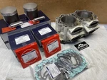 Seadoo 947 951 Gsx Ltd 1997.5 White Carb $200 Refund Cylinder Piston Kit #191 Remanufactured. Price: $917.00.