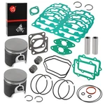 Top End Rebuild Kit Pistons 82MM Std Ring Gasket For Ski-doo Summit 800 2003-06 New. Price: $98.99.