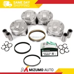 Pistons W/ Rings Fit 06-11 Honda Civic Si Acura Csx 2.0L K20Z2 K20Z3 New. Price: $129.95.
