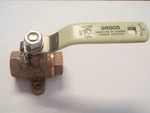 Fuel Line Tank Shut Off Valve Groco 34 FV375 3/8" Full Flow Listed Marine New. Price: $31.99.