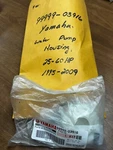 Nos Oem Yamaha Water Pump Housing 99999-03916 25-60 Hp 1995-2009 New. Price: $32.00.