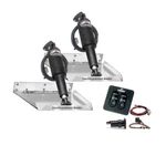 Lenco 12" X Performance Trim Tab Kit W/standard Tactile Switch New. Price: $1031.94.