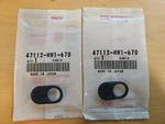Honda Aquatrax Jet Ski Rubber Joint (2) Oem New Nos 47112-HW1-670. Price: $11.99.