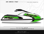 Ipd Stock Graphic Kit, Kawasaki 750 Sx, Sxi & Pro Jetski (2001 Design) New. Price: $225.00.