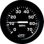 Faria Euro Black 4" Gauge - 60 Mph Gps Speedometer F32816 New. Price: $228.99.