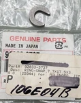 Kawasaki 92033-3737 Ring-snap 7.7X17.5X3 New Genuine. Price: $15.40.