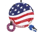 Airhead 53-4310K Stars & Stripes Rider Towable Tube Kit W/rope Pump New. Price: $139.48.