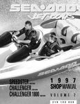 Sea-doo 1997 Speedster, Challenger, 1800 Service Shop Repair Manual 219100059 Used. Price: $55.00.