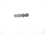 2010 Yamaha YZ250FZ - Valve Adjusting Pad Misc. Set Of 4 Used. Price: $12.86.