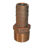 Groco 3/4" Npt X Id Hose Barb Straight Fitting #PTH-750 New. Price: $8.25.