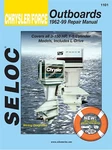 Chrysler / Force Outboard Motor Repair Manual 3-150 Hp 1962-1999 New. Price: $63.81.