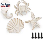 Coastal Ocean Starfish Seashell Crab Drawer Pulls Nautical Horse Door Handle New. Price: $31.70.