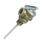 Camco 1/2" Temperature And Pressure Relief Valve 4" Probe #10423 New. Price: $30.54.