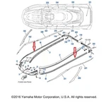 Yamaha Oem Part F2X-U2519-80-00 Inner Gunwale F2XU25198000 Brand New. Price: $29.99.