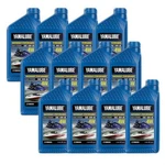 Yamaha Yamalube Waverunner Jet Boat Engine Oil Case Of Quarts LUB-10W40-WV-12 New. Price: $84.85.