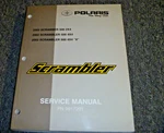 2002 Polaris Scrambler 500 4X4 Atv Shop Service Repair Manual Pn 9917201 Xz Used. Price: $167.84.