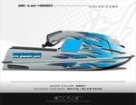 Ipd Jet Ski Graphic Kit For Kawasaki 440 & 550 (lw Design) New. Price: $345.00.