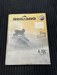 2007 Sea-doo 4-TEC Series Oem Service Shop Manual 219100258 Used. Price: $25.00.