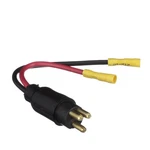 Seachoice 13751 Trolling Motor Plug, Straight, Male, Side New. Price: $17.88.