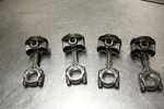 07-08 Honda CBR600RR Engine Motor Block Pistons 13101-MFJ-D00 Used. Price: $99.74.