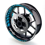 Aqua GP02 Vinyl Wheel Sticker Decal Kit For Ninja EX400 19 20 21 22 23 New. Price: $38.15.