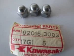 New Genuine Kawasaki Oem NUT(3) 8MM 92015-3003. Price: $18.99.