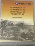 Polaris Scrambler 50 90 Sportsman Predator Pn 9918068 Oem Service Manual Used. Price: $30.00.
