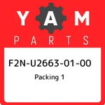 F2N-U2663-01-00 Yamaha Packing F2NU26630100, New Genuine Oem Part. Price: $101.38.