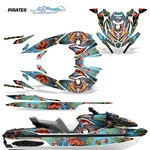 Jetski Graphics Decal Sticker For Sea-doo Rxt Gtx 300 18-24 Eh Pirates Aqu New. Price: $399.95.