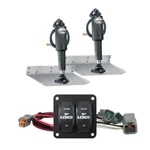 Lenco 12" X Standard Trim Tab Kit W/double Rocker Switch New. Price: $804.92.