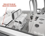 Yamaha 255 Fsh Sport H/ E/ 252 Rear Cushion F6H-U371E-00-00 New. Price: $324.95.