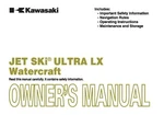 Kawasaki Owners Manual Book 2010 Jet Ski Ultra Lx New. Price: $19.50.