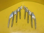Oem 08 Sea-doo Seadoo Rxt 255 Left And Right Side Chrome Vent Grille Trim Set Used. Price: $47.49.