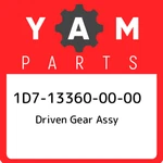 1D7-13360-00-00 Yamaha Driven Gear Assy 1D7133600000, New Genuine Oem Part. Price: $87.28.