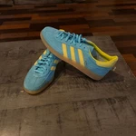 Adidas Women's Handball Spezial Blue Glow Bright Yellow JR7351 New. Price: $80.00.