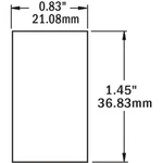 Blue Sea Systems 8218 Water Resistant Contura Iii Switch Gray New. Price: $27.18.
