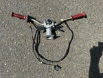 1999 Kawasaki Stx 1100 Jetski Handle Bars Assembly With Wiring Harness Used. Price: $125.00.