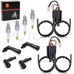 Ignition Coil Spark Plug & Caps For Yamaha 1980-83 XJ650L 81-83 XJ650R 82 New. Price: $49.99.