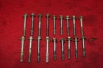 Yamaha 2003-2008 GP1300R Cylinder Head Bolts Oem Used. Price: $37.95.