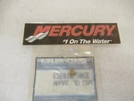 J6C Genuine Mercury Quicksilver 3302-810923 Jet 1.60 Oem New Factory Boat Parts. Price: $21.39.